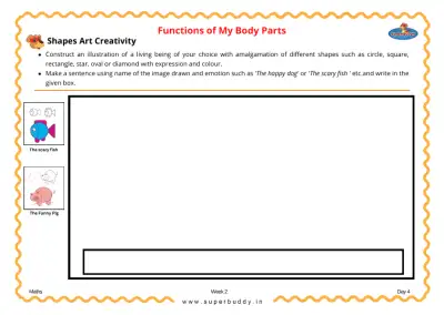 Preview of the first page of Shapes Art Creativity