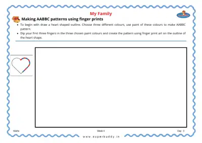 Preview of the first page of Making AABBC patterns using finger prints