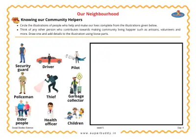 Preview of the first page of Knowing our Community Helpers