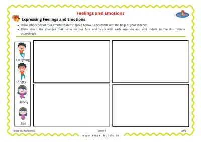 Preview of the first page of Expressing Feelings and Emotions