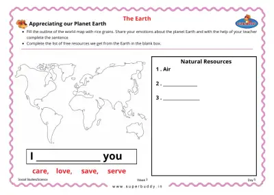 Preview of the first page of Appreciating our Planet Earth