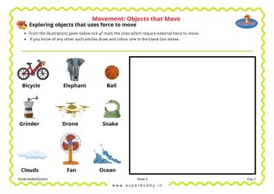 Preview of the first page of Exploring Objects That Use Force to Move