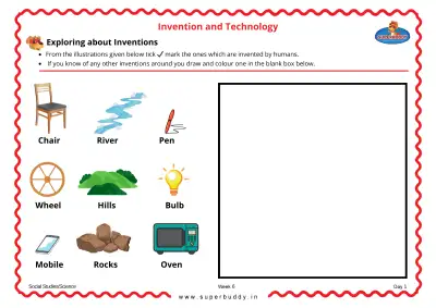 Preview of the first page of Exploring about Inventions