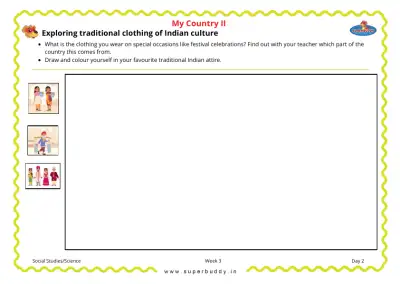 Preview of the first page of Exploring traditional clothing of Indian culture