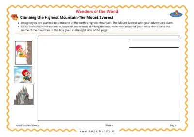 Preview of the first page of Climbing the Highest Mountain-The Mount Everest