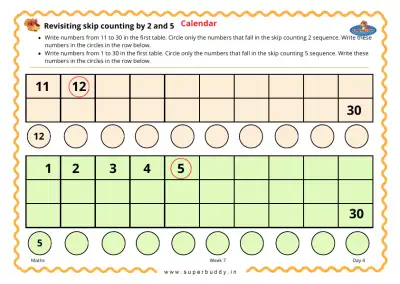 Preview of the first page of Revisiting skip counting by 2 and 5