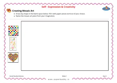 Preview of the first page of Creating Mosaic Art