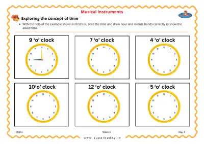 Preview of the first page of Exploring the Concept of Time