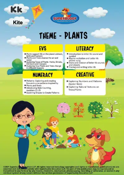 Preview of the first page of Nursery Week 14 — Plants