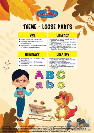Preview of the first page of Nursery Week 4 — Loose Parts