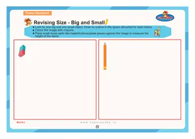 Preview of the first page of Revising Size - Big and Small