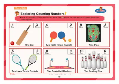 Preview of the first page of Exploring Counting Numbers