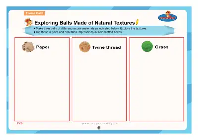 Preview of the first page of Exploring Balls Made of Natural Textures