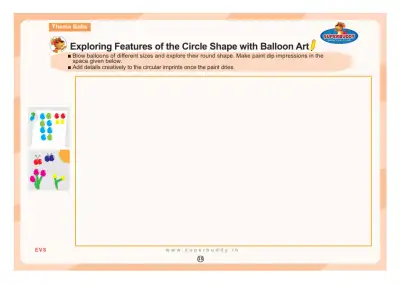 Preview of the first page of Exploring Features of the Circle Shape with Balloon Art