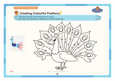 Preview of the first page of Creating Colourful Feathers