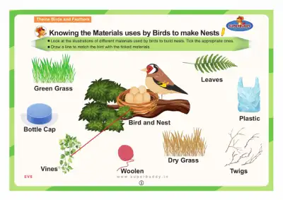 Preview of the first page of Knowing the Materials Used by Birds to Make Nests