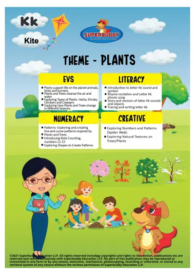 Preview of the first page of THEME - PLANTS