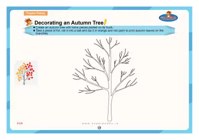 Preview of the first page of Decorating an Autumn Tree