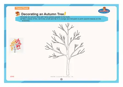 Preview of the first page of Decorating an Autumn Tree