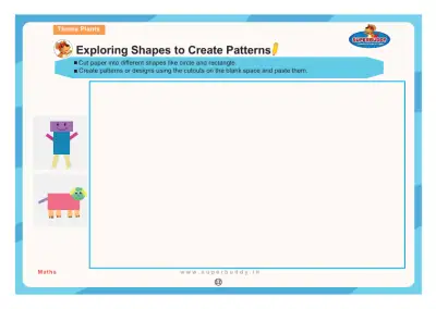 Preview of the first page of Exploring Shapes to Create Patterns