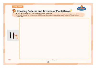Preview of the first page of Knowing Patterns and Textures of Plants/Trees