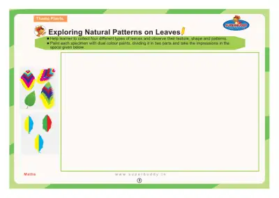 Preview of the first page of Exploring Natural Patterns on Leaves