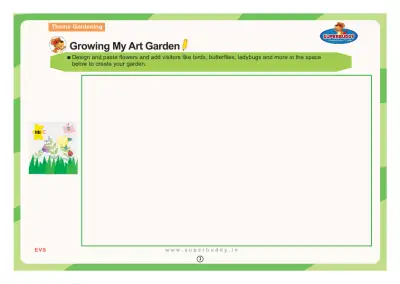 Preview of the first page of Growing My Art Garden