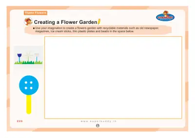 Preview of the first page of Creating a Flower Garden