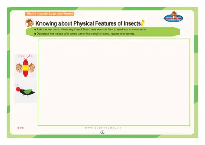 Preview of the first page of Knowing about Physical Features of Insects
