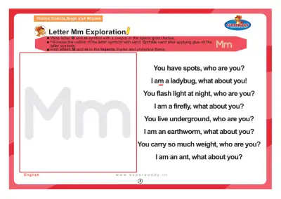 Preview of the first page of Letter Mm Exploration