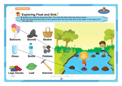 Preview of the first page of Exploring Float and Sink
