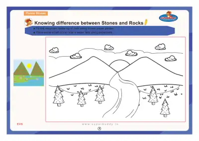 Preview of the first page of Knowing the Difference Between Stones and Rocks