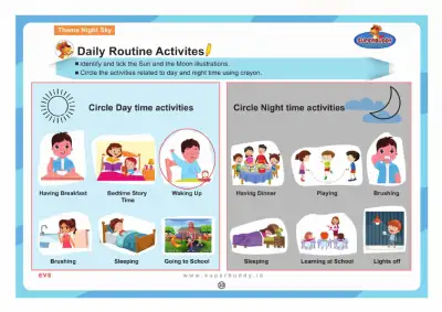 Preview of the first page of Daily Routine Activities