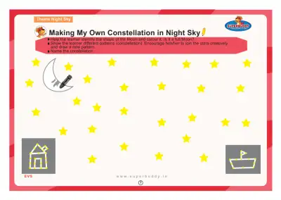 Preview of the first page of Making My Own Constellation in Night Sky