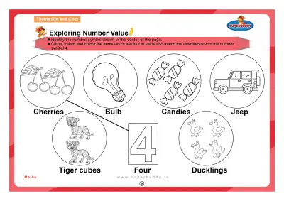 Preview of the first page of Exploring Number Value