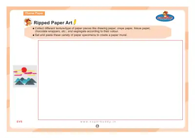 Preview of the first page of Ripped Paper Art
