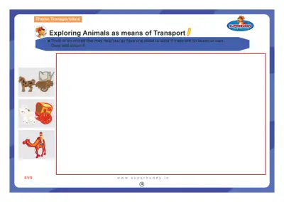 Preview of the first page of Exploring Animals as means of Transport