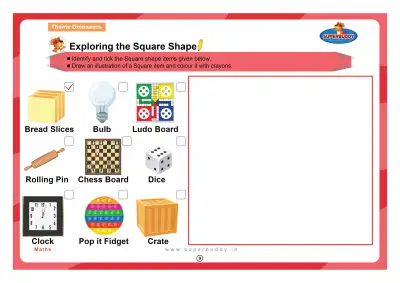 Preview of the first page of Exploring the Square Shape