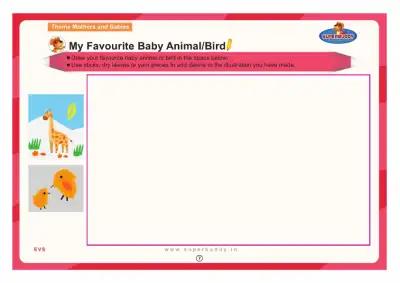 Preview of the first page of My Favourite Baby Animal/Bird