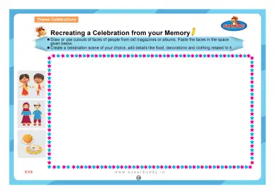 Preview of the first page of Recreating a Celebration from your Memory