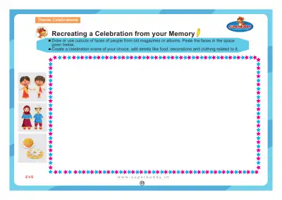 Preview of the first page of Recreating a Celebration from your Memory