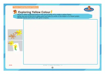 Preview of the first page of Exploring Yellow Colour