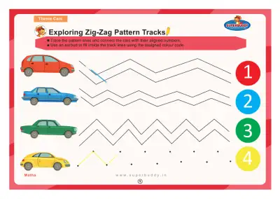 Preview of the first page of Exploring Zig-Zag Pattern Tracks