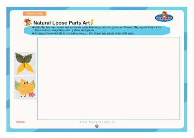 Preview of the first page of Natural Loose Parts Art