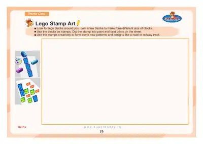 Preview of the first page of Lego Stamp Art