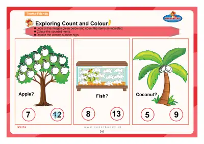 Preview of the first page of Exploring Count and Colour