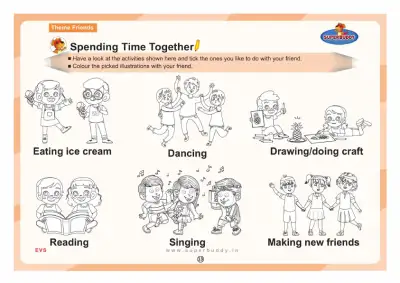 Preview of the first page of Spending Time Together