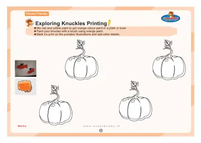 Preview of the first page of Exploring Knuckles Printing