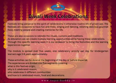 Preview of the first page of Diwali Week Celebrations