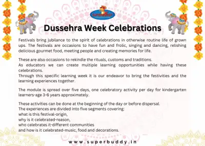 Preview of the first page of Dussehra Week Celebrations